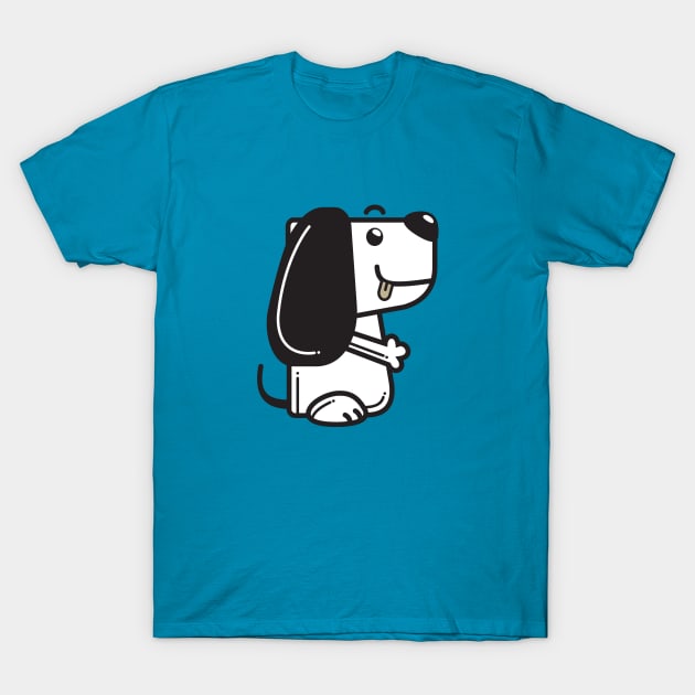 The Smartest Dog On Earth T-Shirt by NickDsigns